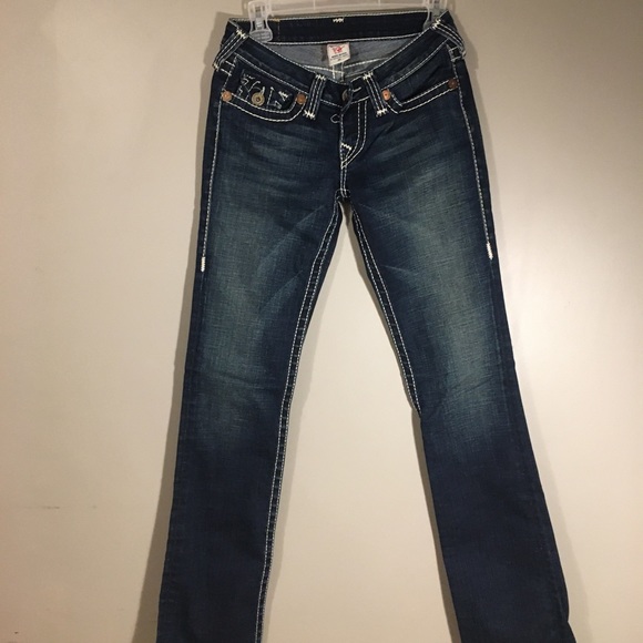 True Religion Billy Big T dark wash size 25 - Picture 2 of 3
